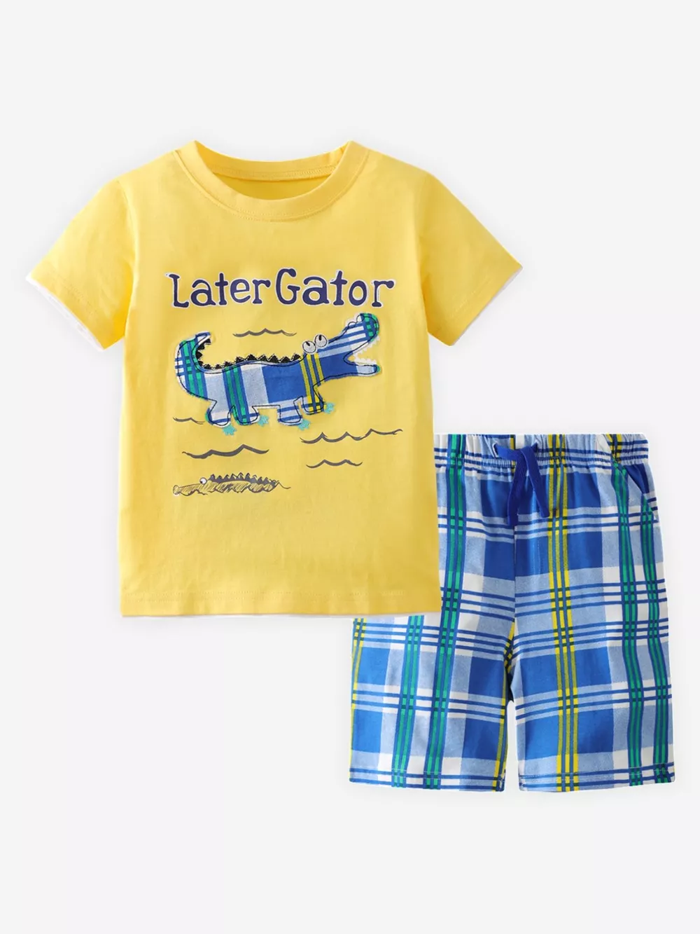 Children's Graphic Short Sleeve Tee and Shorts Set, image 9