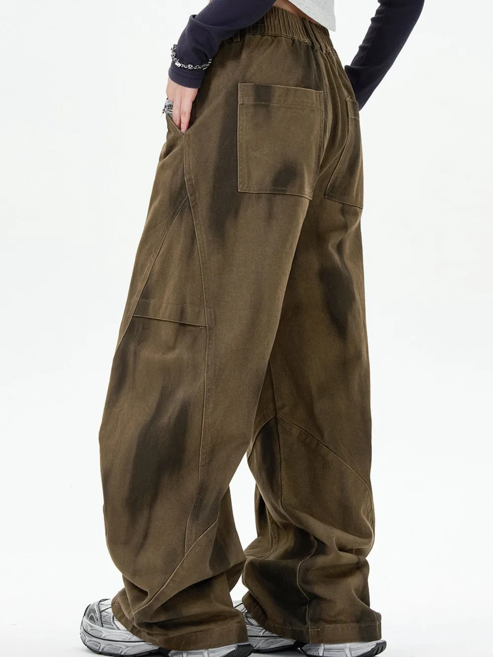 Men's Wide Leg Casual Pants, image 5