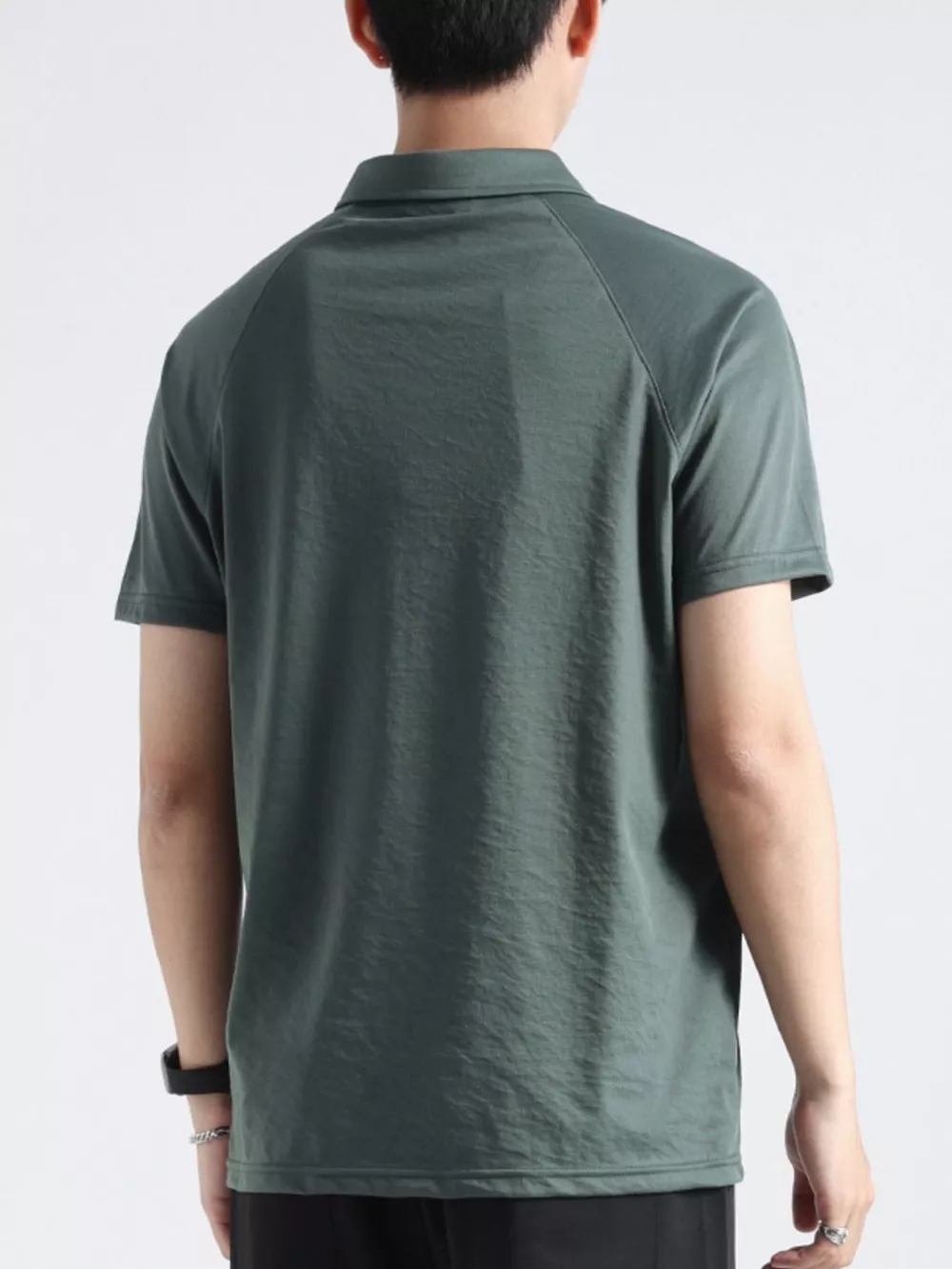 Men's Plus Size Lightweight Short Sleeve Polo, image 5