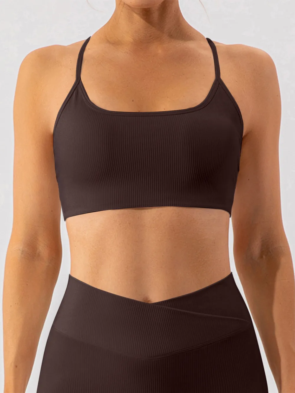Spaghetti Strap Active Bra, image 5