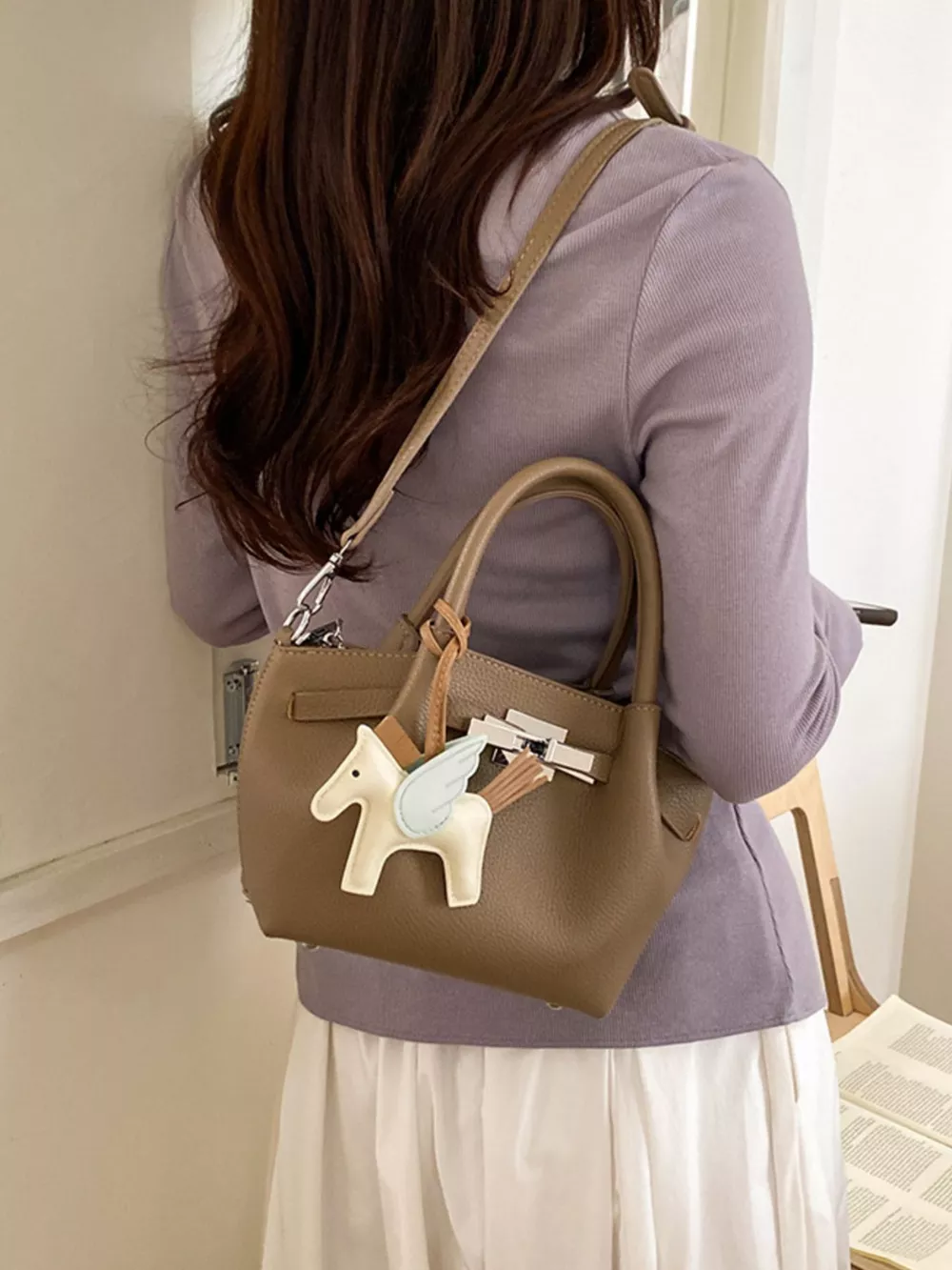 Top Handle Crossbody Bag, image 2
