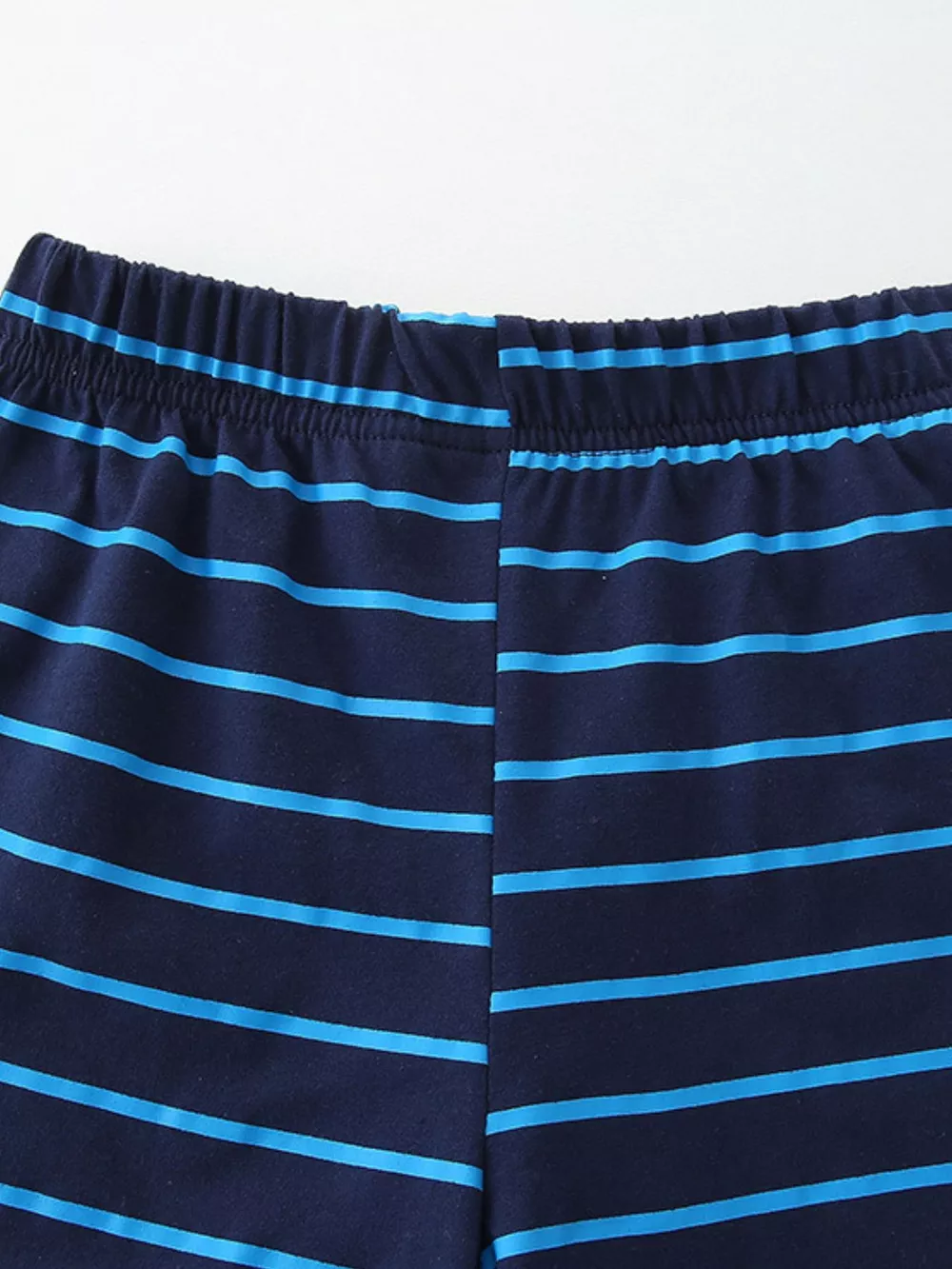 Children's Tiger Graphic Top and Striped Shorts Set, image 4
