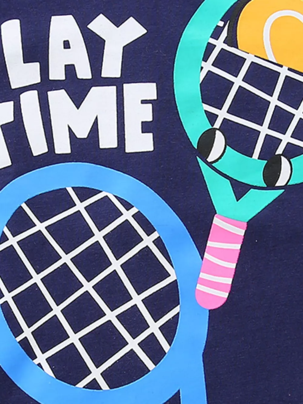 Children's Play Time Tennis Graphic Crew Neck T-Shirt, image 5