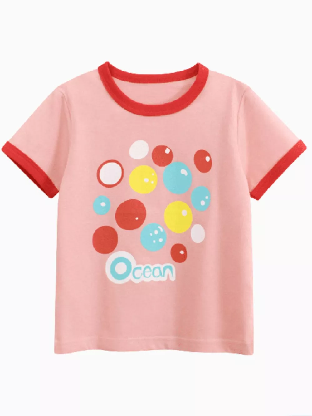 Children's Ocean Bubble Print T-Shirt
