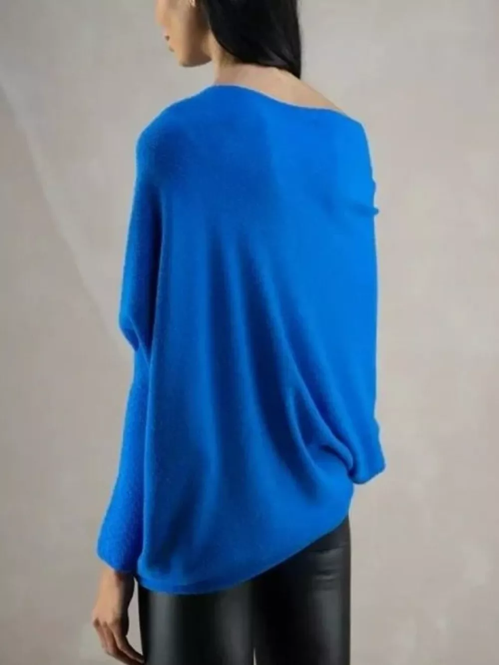 Boat Neck Long Sleeve Sweater, image 20
