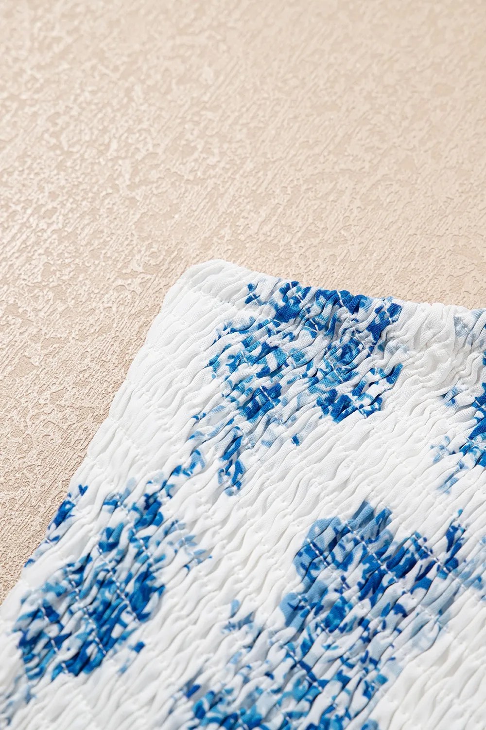 Printed Tie Shoulder Dress, image 4