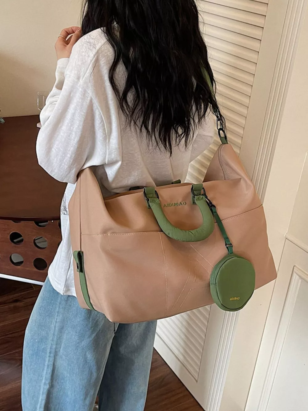 Duffle Bag with Detachable Pouch, image 4
