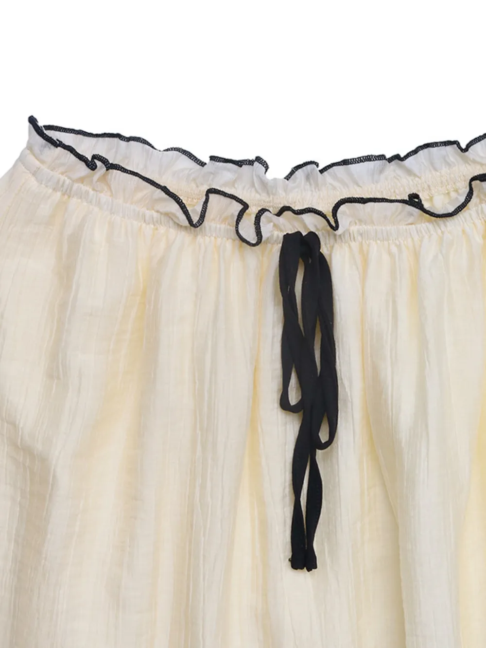 Contrast Trim Scoop Neck Cami and Skirt Set, image 3