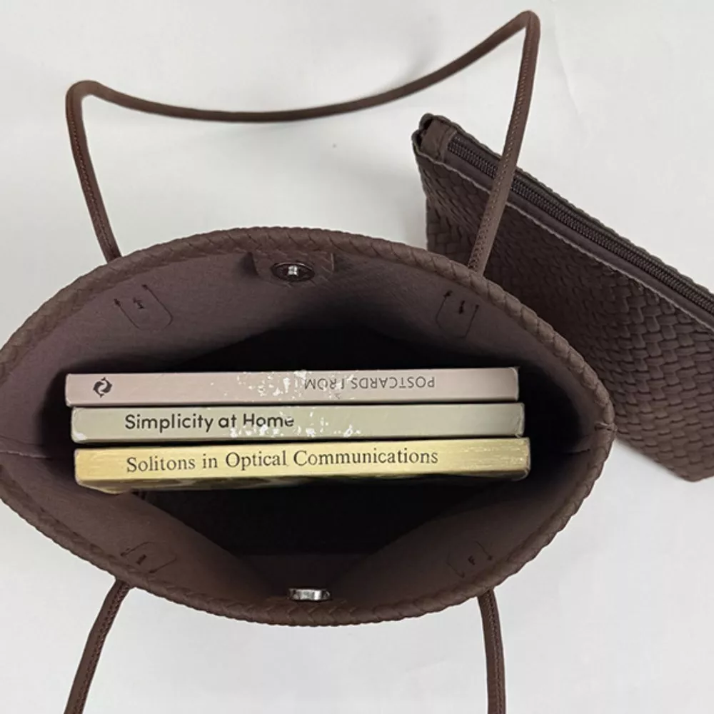 Woven Texture Shoulder Bag, image 9