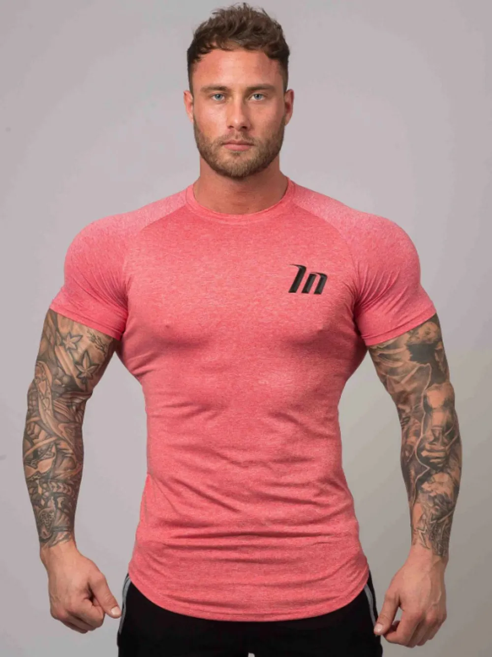 Men's Plus Size Round Neck Short Sleeve T-Shirt, image 4