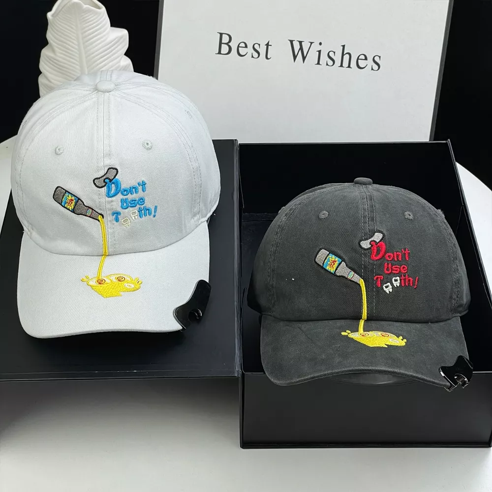 Embroidered Cartoon Baseball Cap, image 4