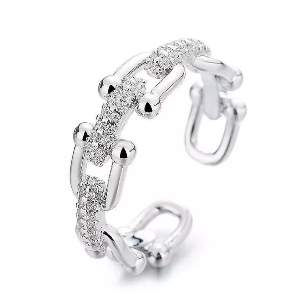 925 Sterling Silver Open Ring, image 5
