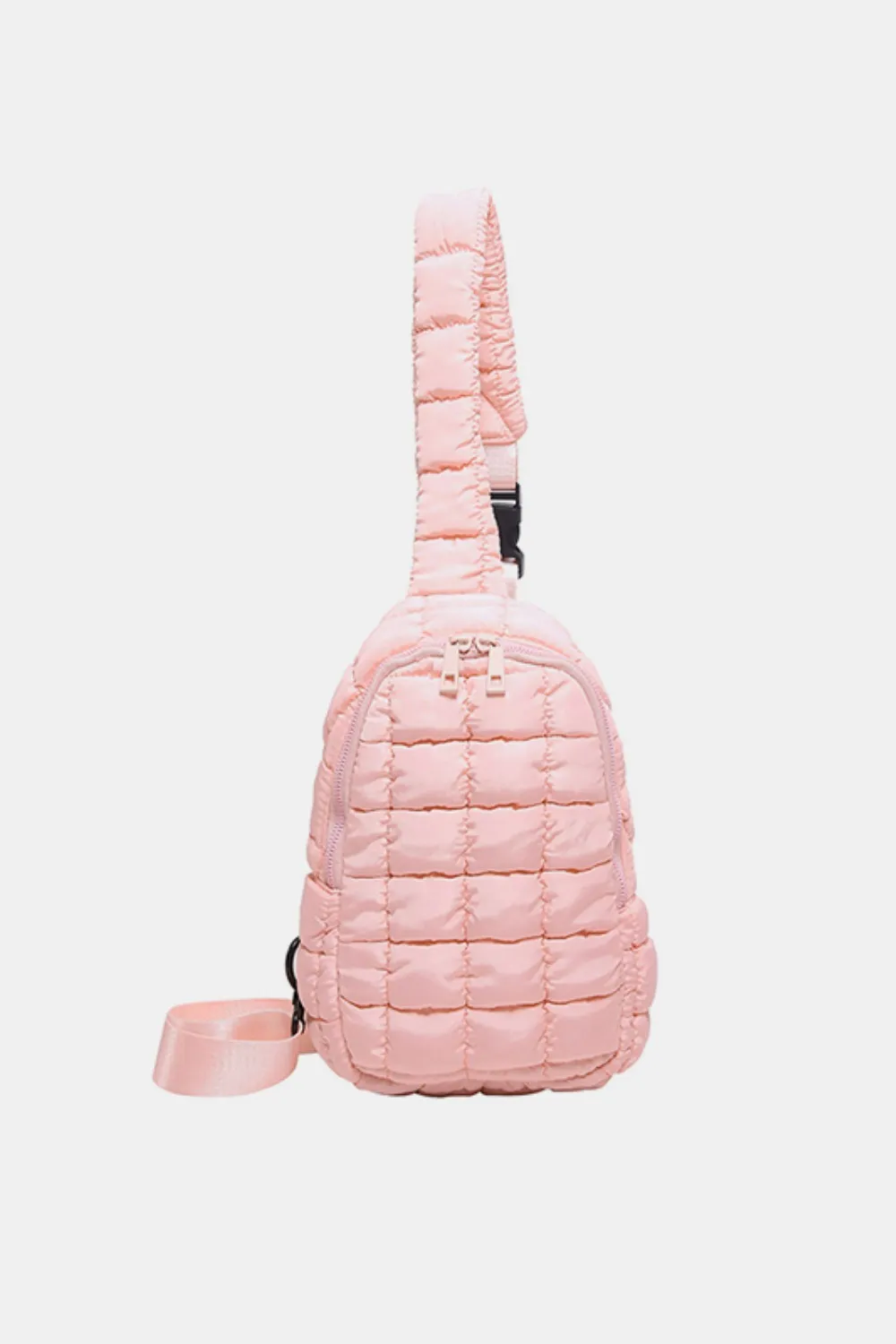Quilted Nylon Crossbody Bag, image 10