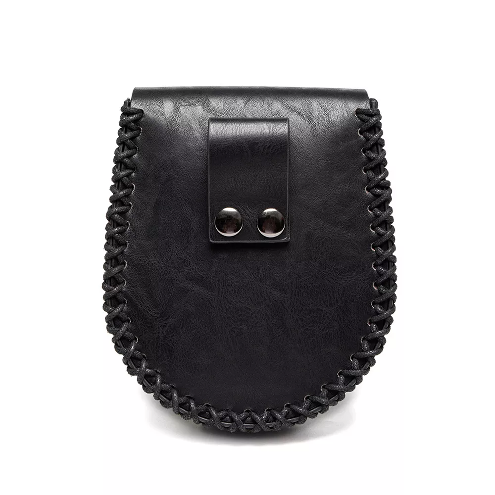 Medieval Faux Leather Belt Coin Pouch, image 6