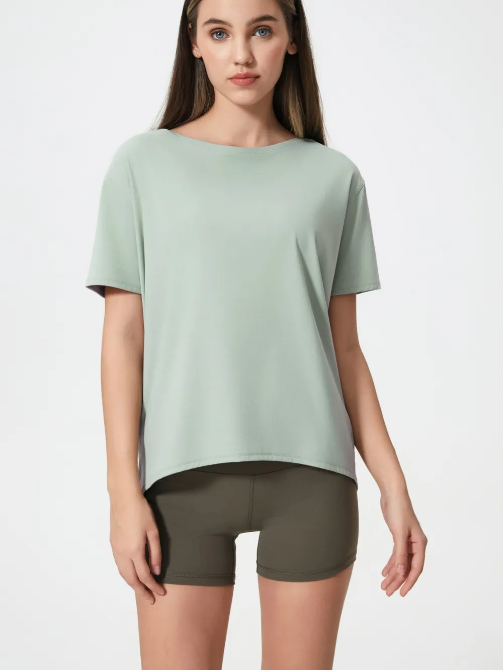 Round Neck Short Sleeve Active T-Shirt, image 14