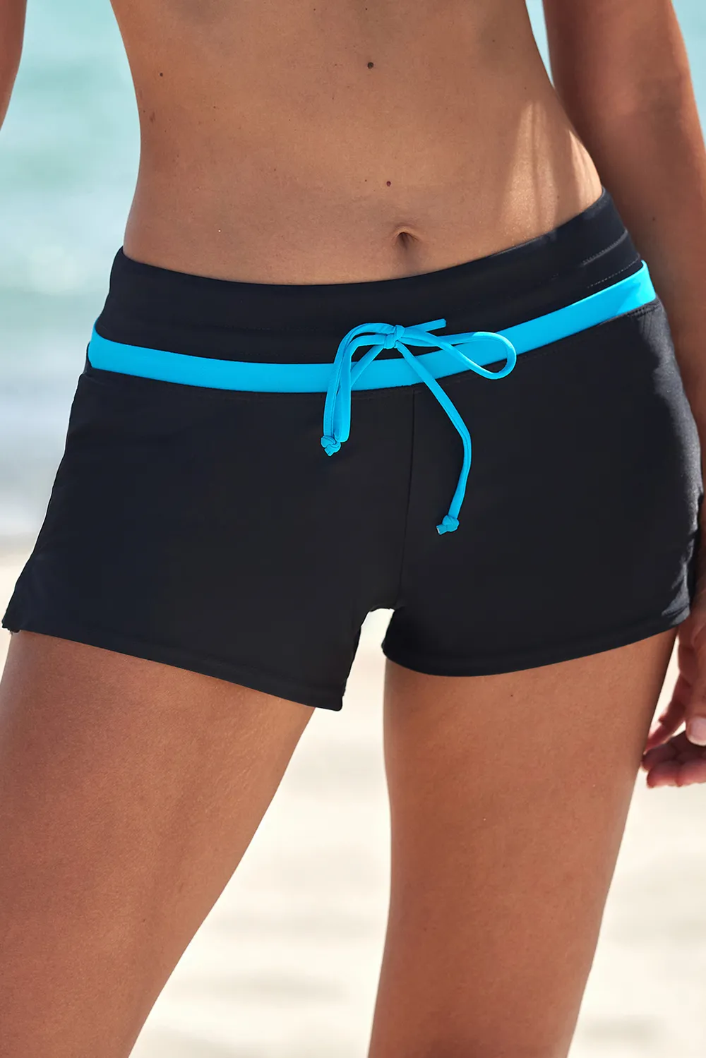 Full Size Drawstring Swim Shorts, image 3