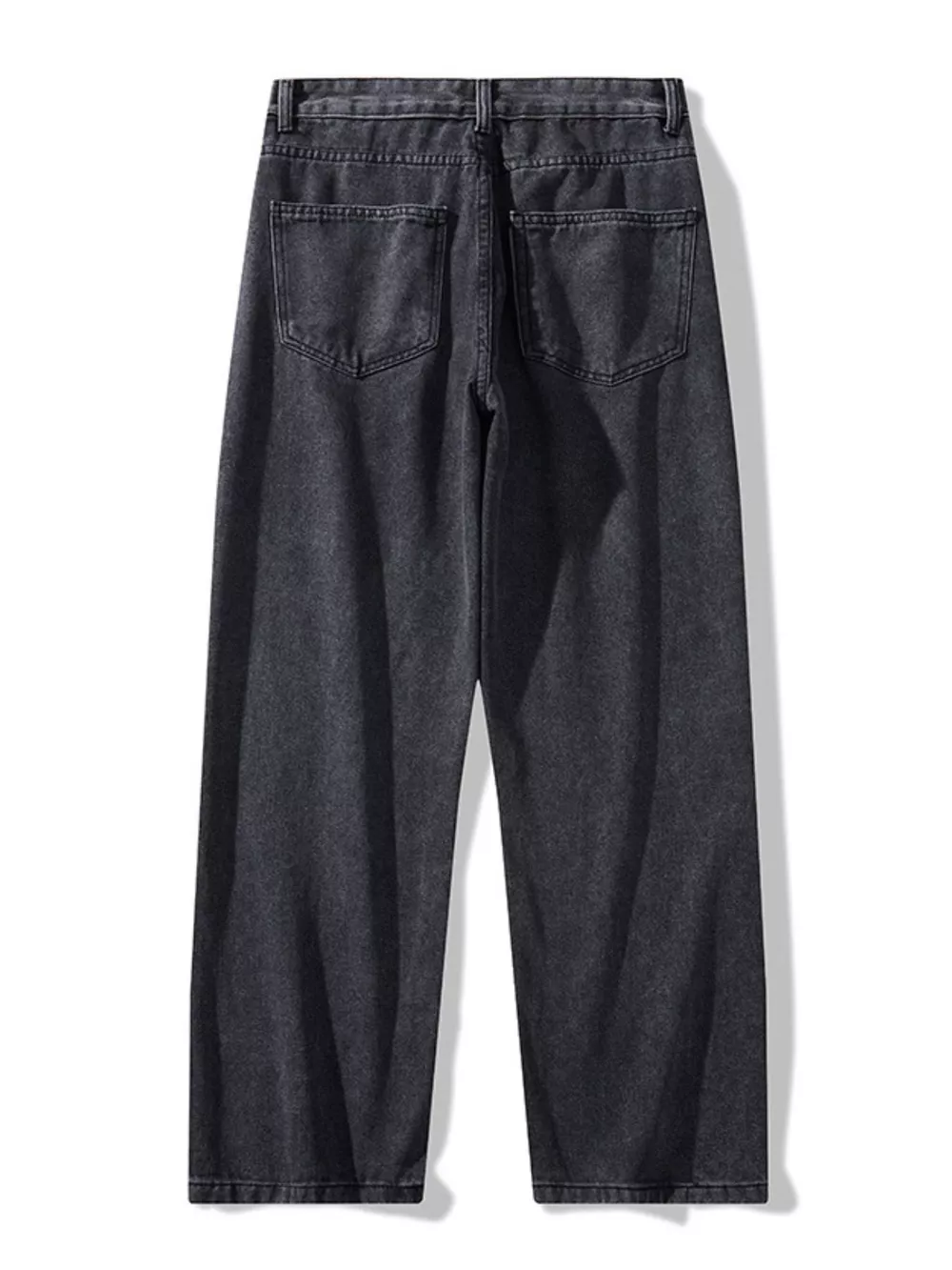 Men's Full Size Loose Fit Wash Jeans Plus Size, image 8