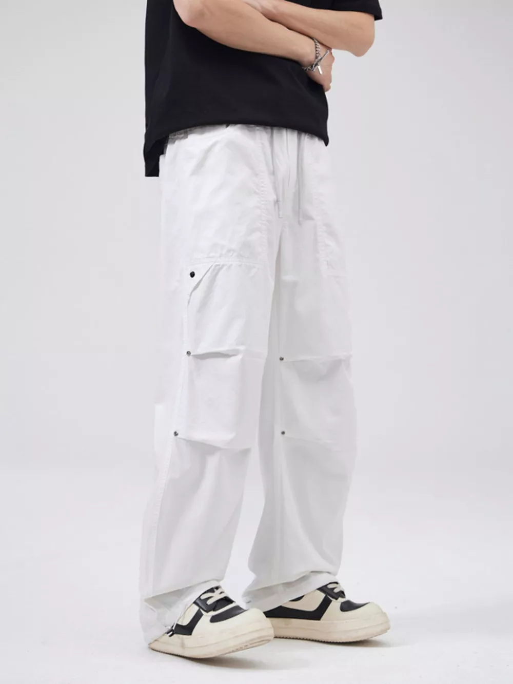 Men's Wide Leg Pants, image 5