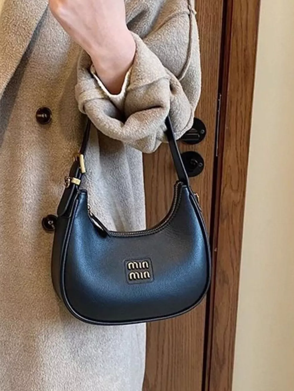 Elegant PU Leather Shoulder Bag, image 5