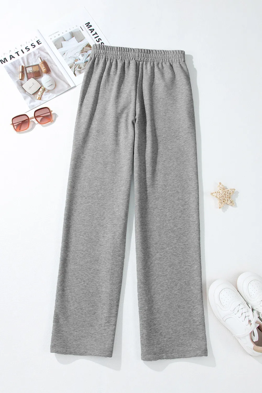 Drawstring Pants with Pockets, image 6