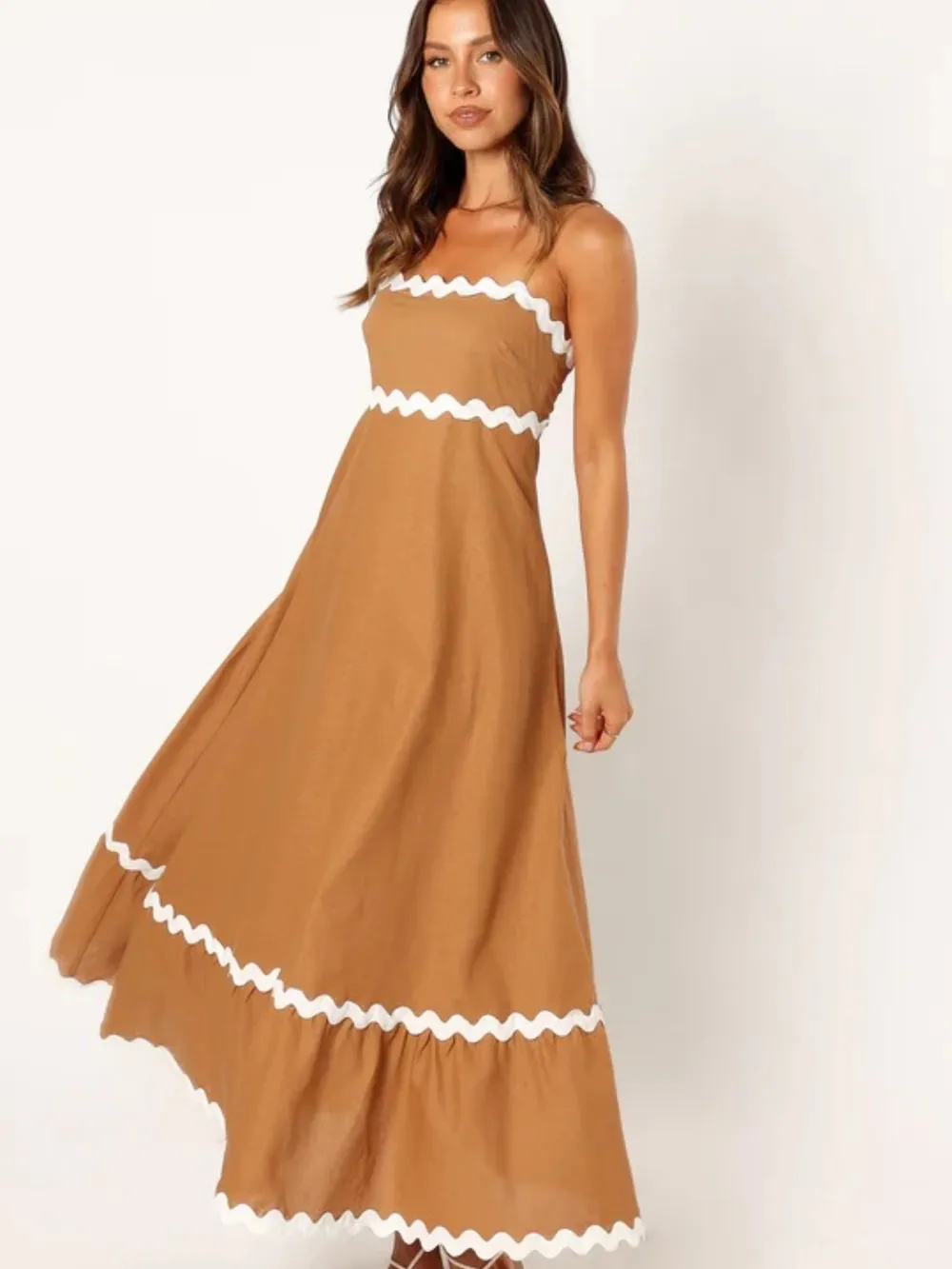 Spaghetti Strap Maxi Dress, image 5