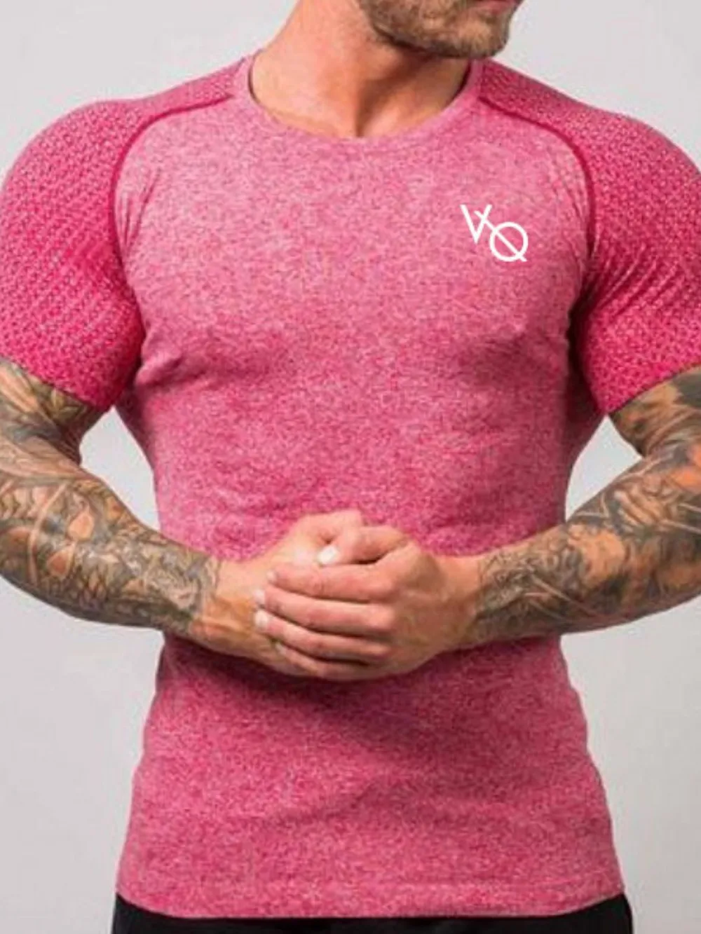 Men's Round Neck Short Sleeve T-Shirt, image 6