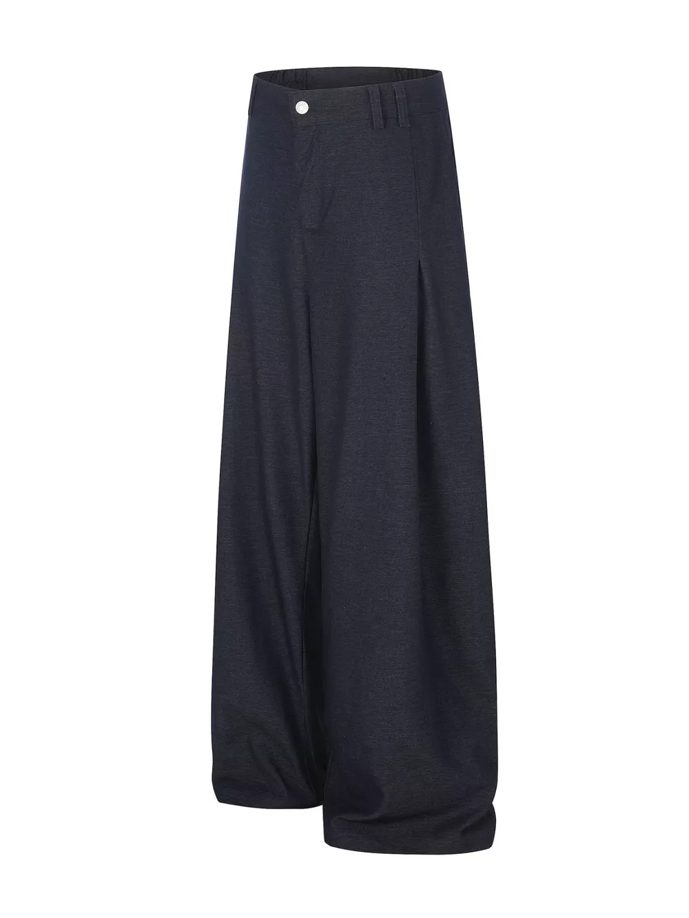 Men's Wide Leg Pleated Pants, image 2