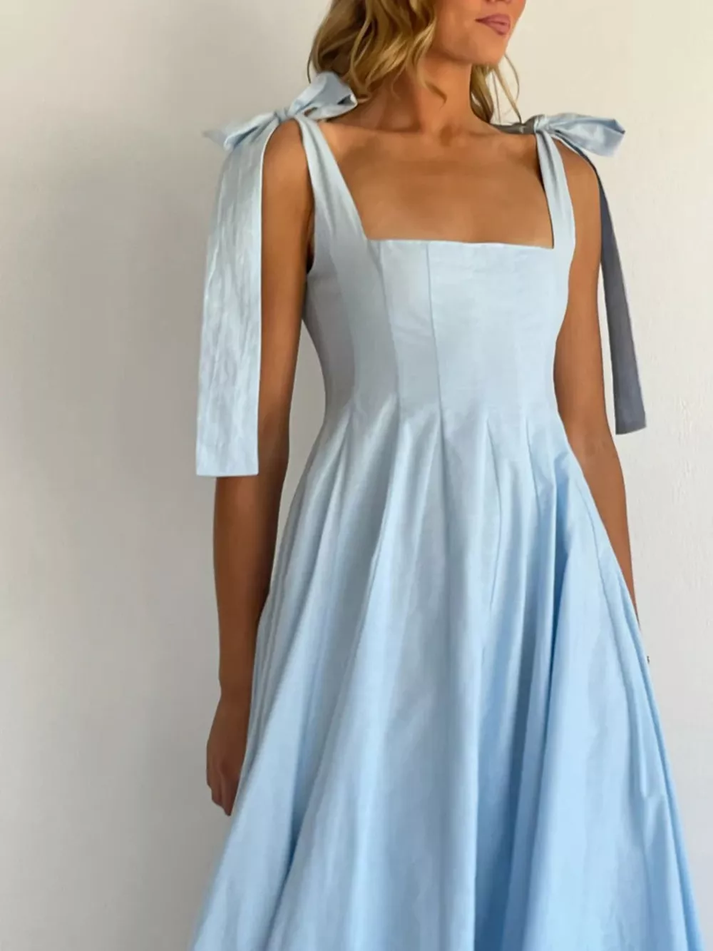 Gradient Tie Shoulder Maxi Dress, image 8