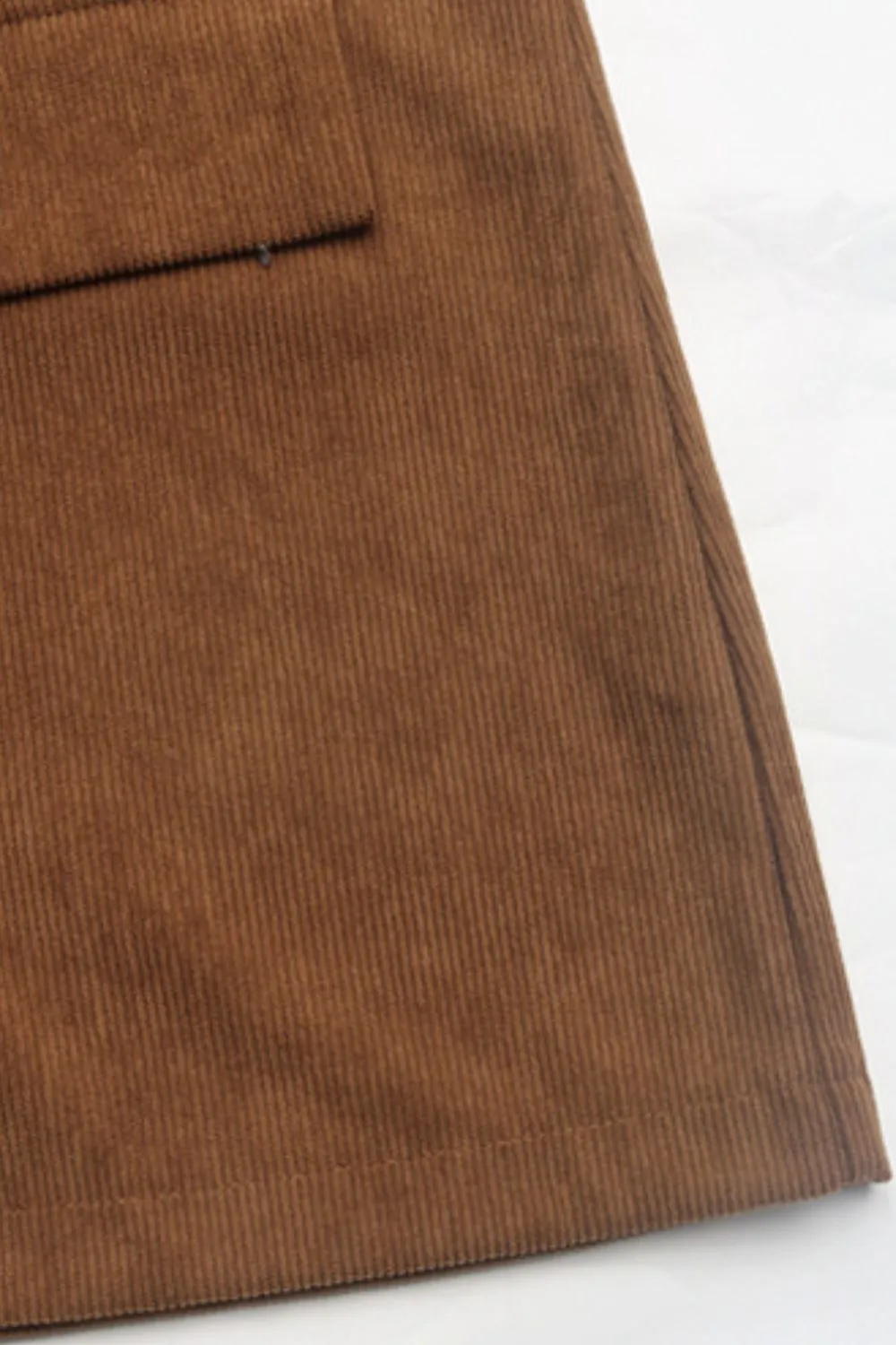 Decorative Pocket Flap Lapel Collar Long Sleeve Outerwear, image 3