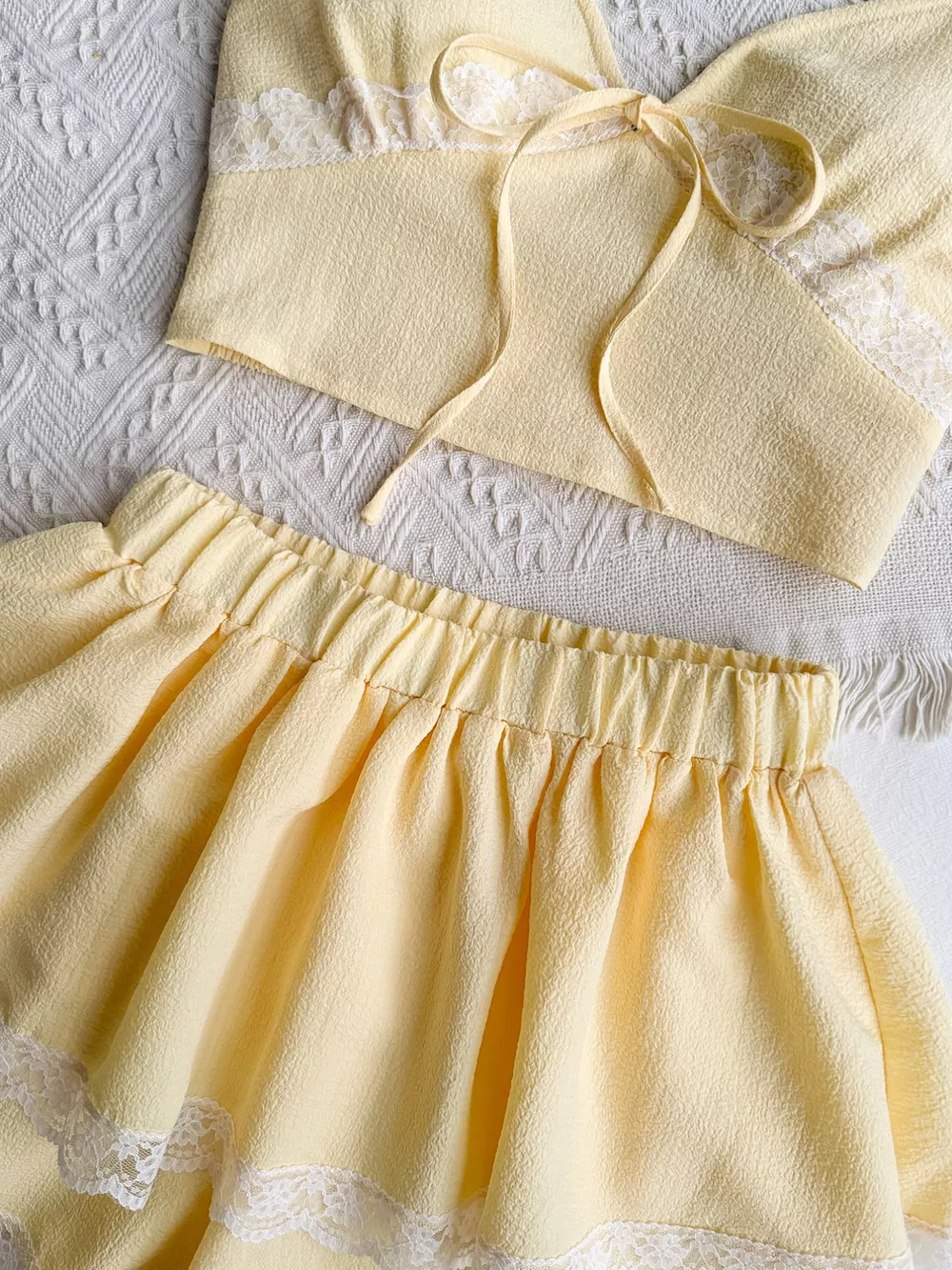 Smocked Cami and Skirt Set, image 2