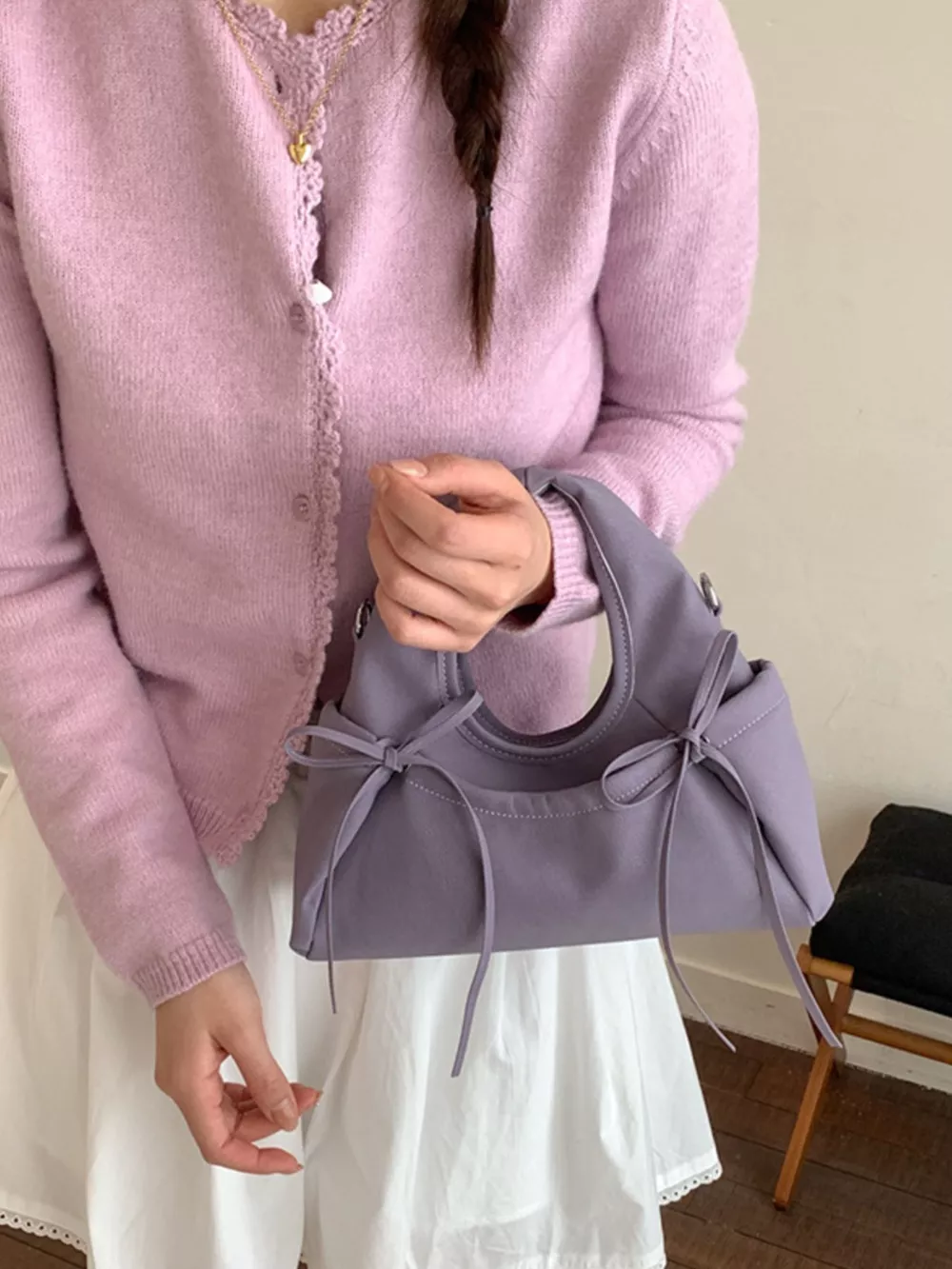 Bow Detail Crossbody Bag, image 2