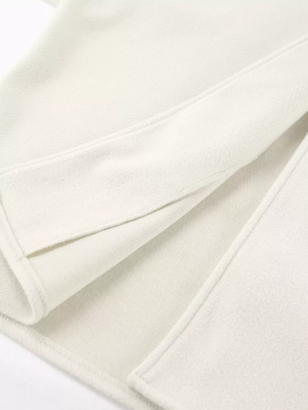 Elegant Stand Collar Open Front Outerwear, image 10
