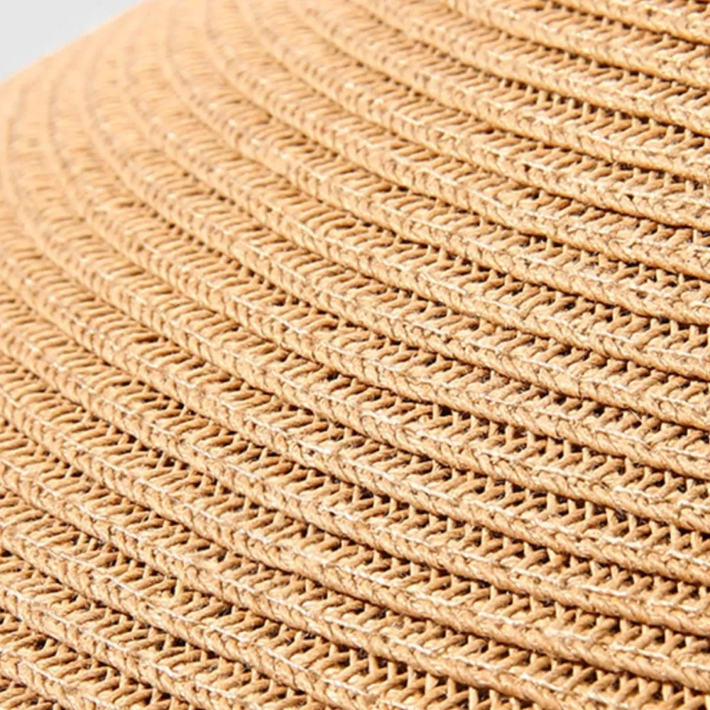 Wide Brim Straw Visor Hat, image 4