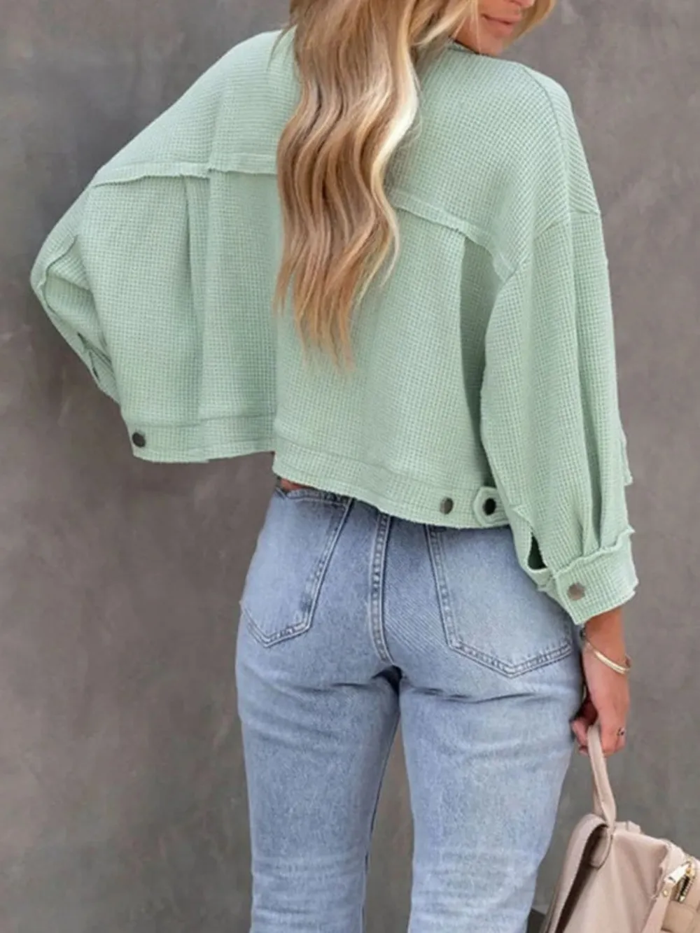 Button Up Long Sleeve Jacket, image 9