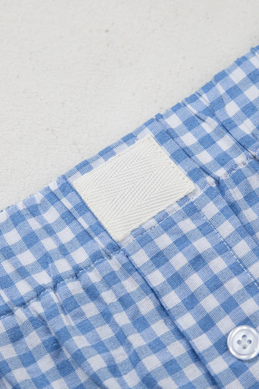 Plaid Gingham High Waist Shorts, image 4