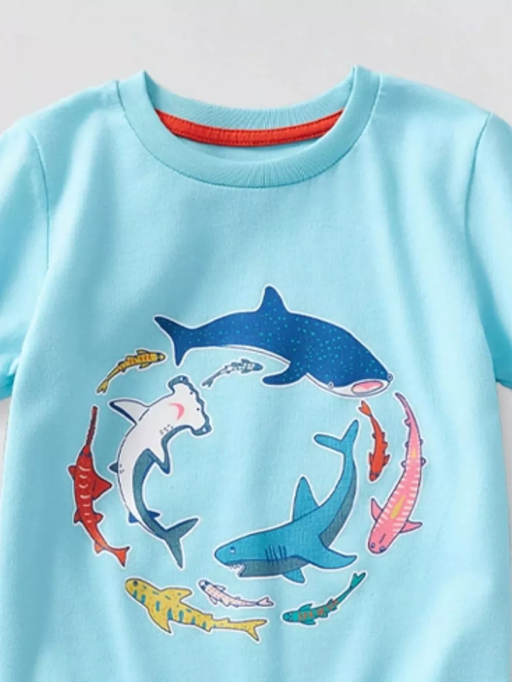 Children's Animal Graphic Short Sleeve T-Shirt, image 6
