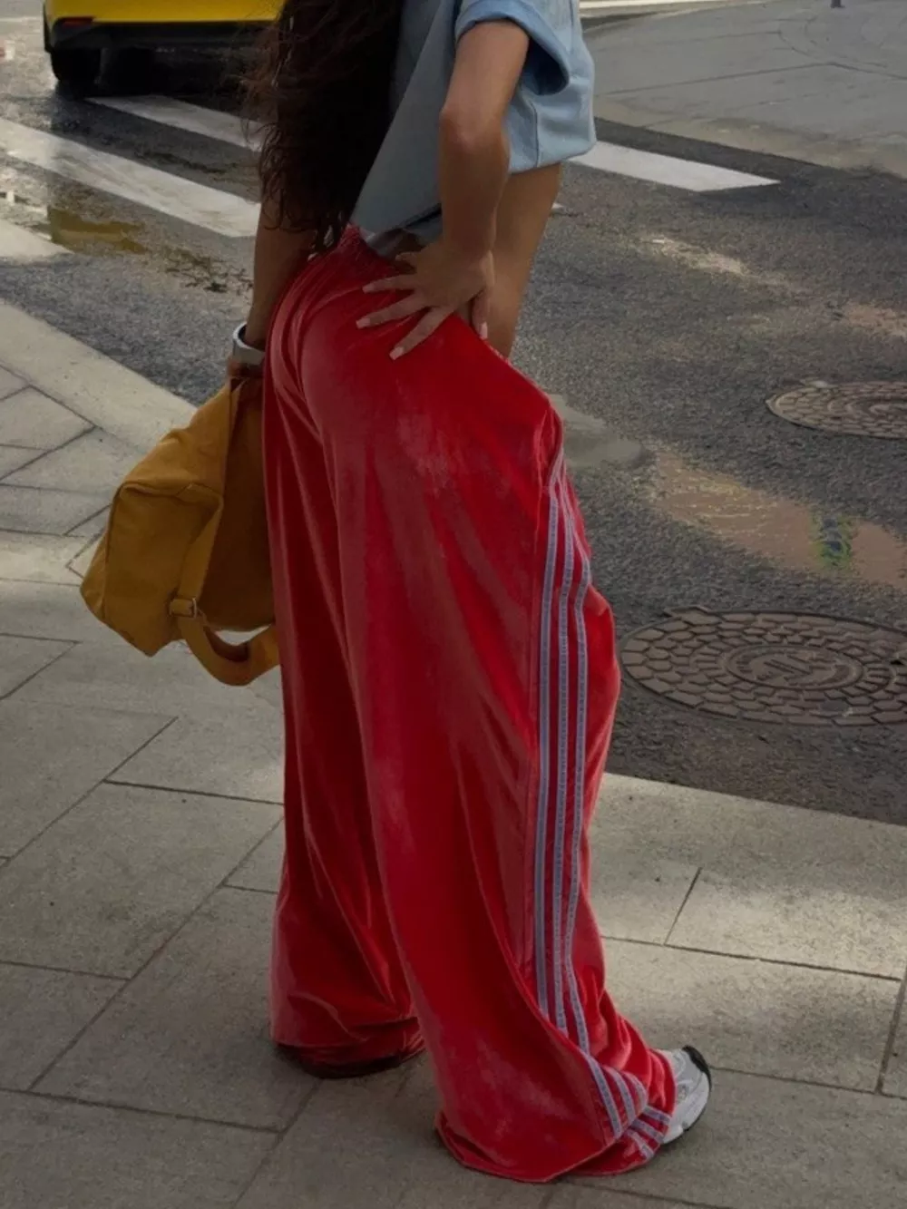 Velvet Wide-Leg Pants, image 14