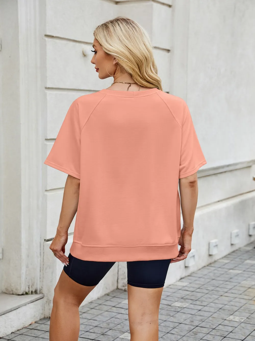 Round Neck Short Sleeve T-Shirt, image 24