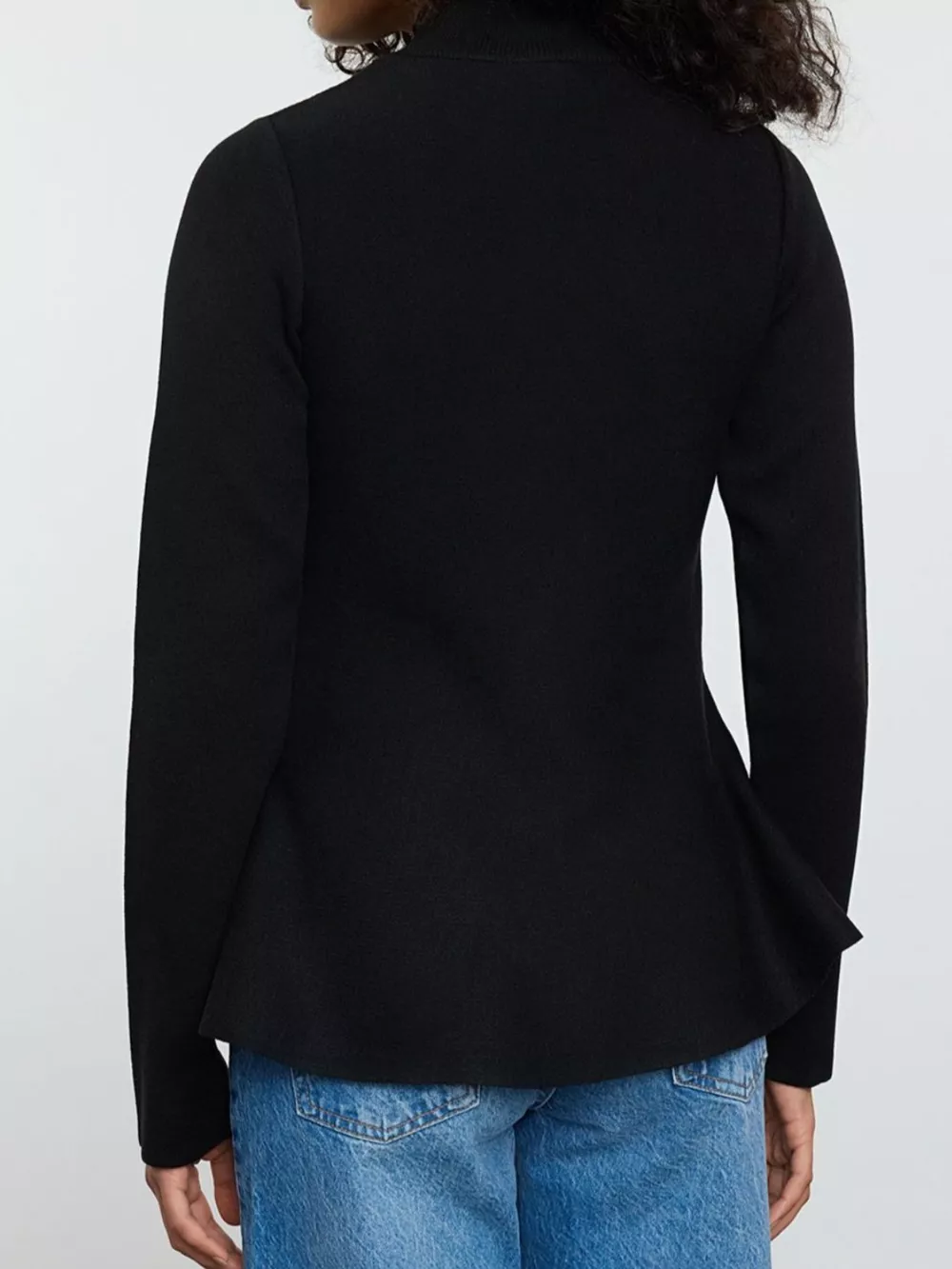 Mock Neck Long Sleeve Sweater, image 9