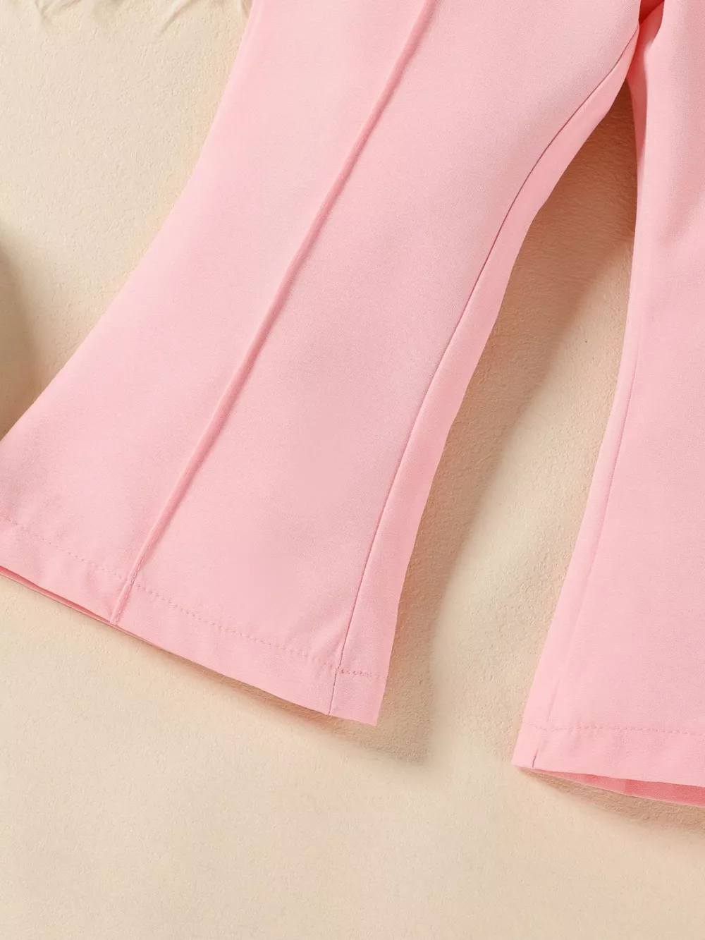 Sleeveless Blazer & Flare Pants Set, image 5