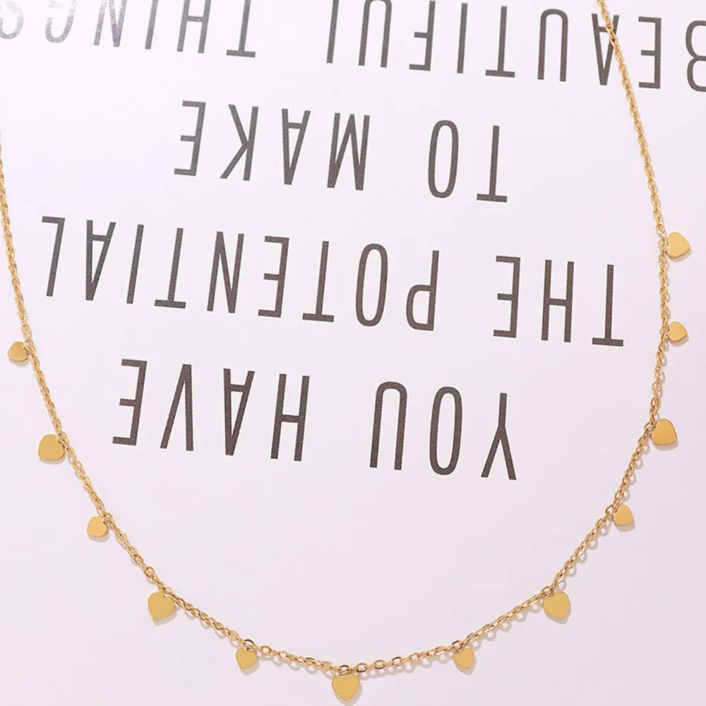 Titanium Steel Charm Necklace, image 8