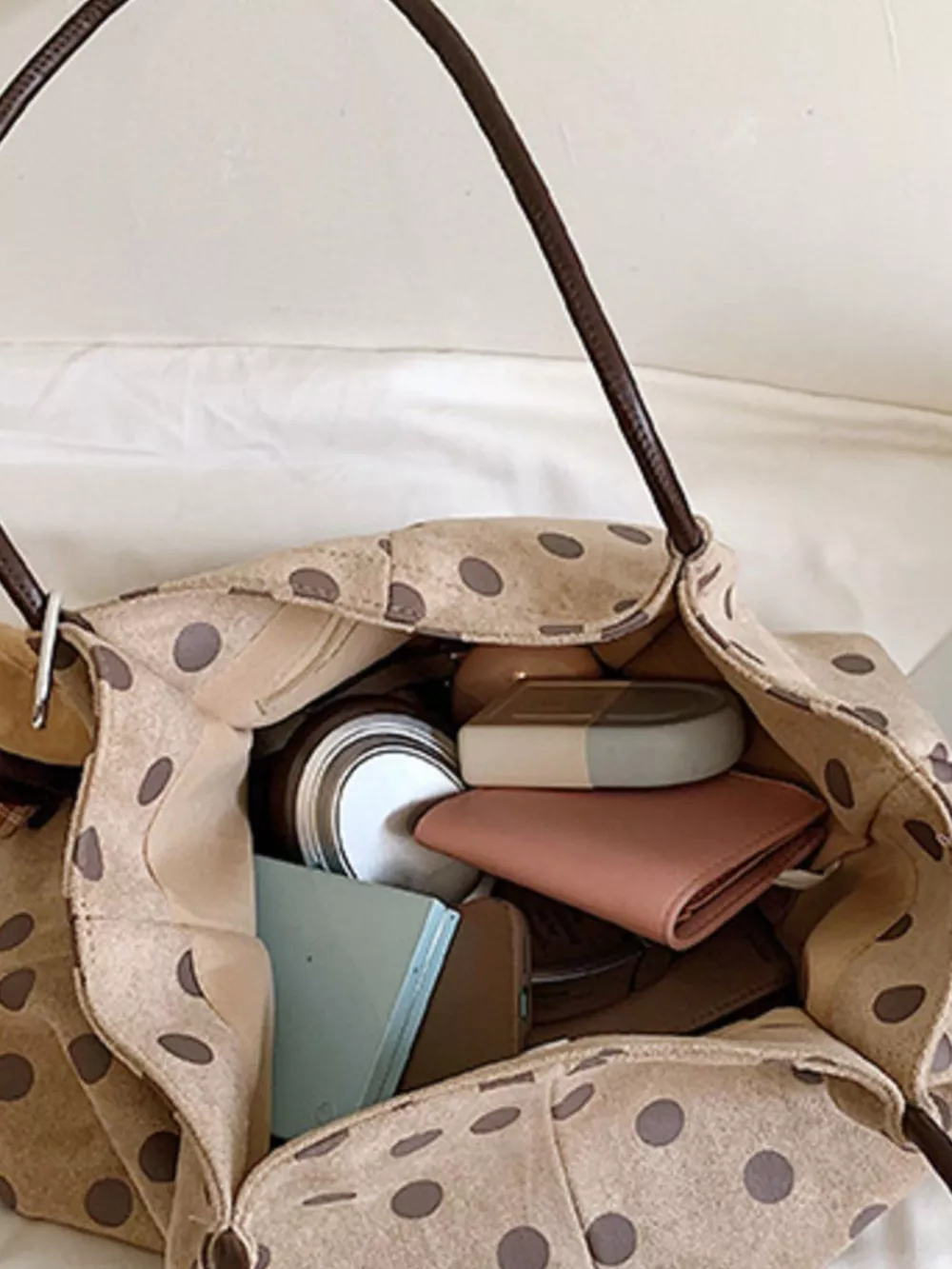 Polka Dot Shoulder Bag, image 7