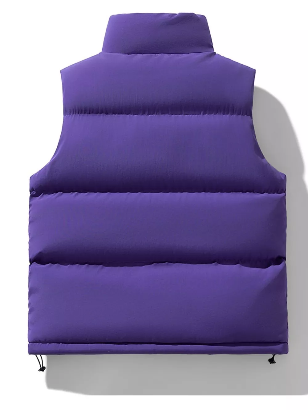 Men's Plus Size Zip Up Vest Coat, image 3