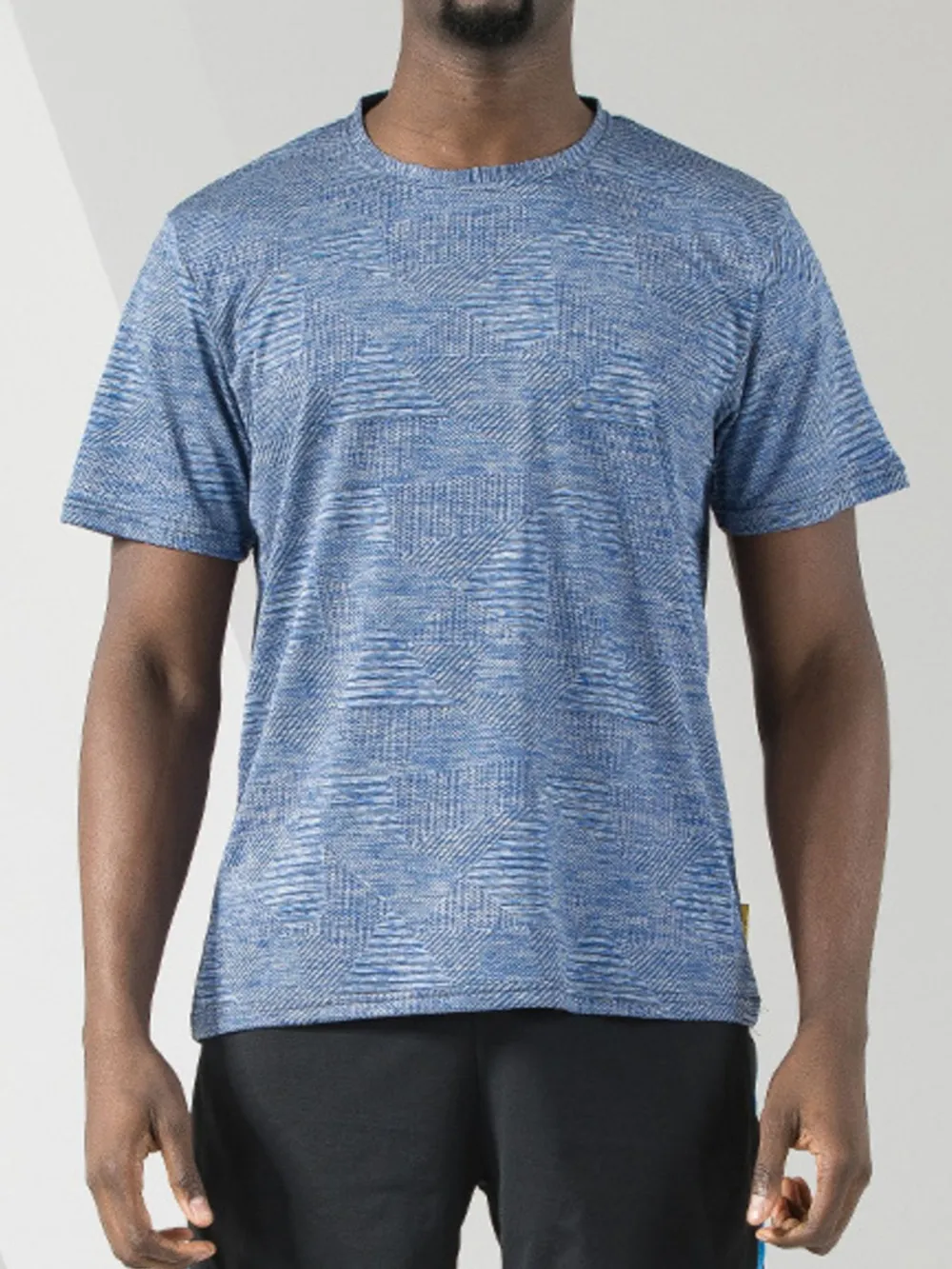 Men's Full Size Round Neck Short Sleeve Active T-Shirt Plus Size, image 2