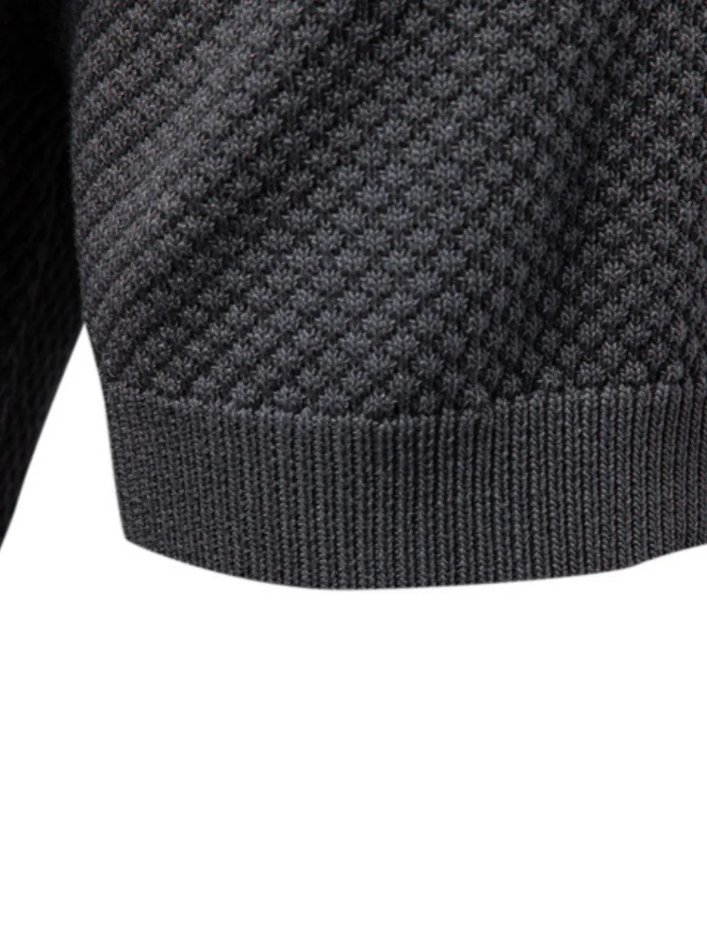 Men's Classic Textured Short Sleeve Polo Shirt, image 5