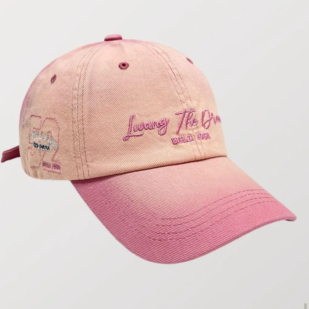 Embroidered Adjustable Cotton Baseball Cap, image 2