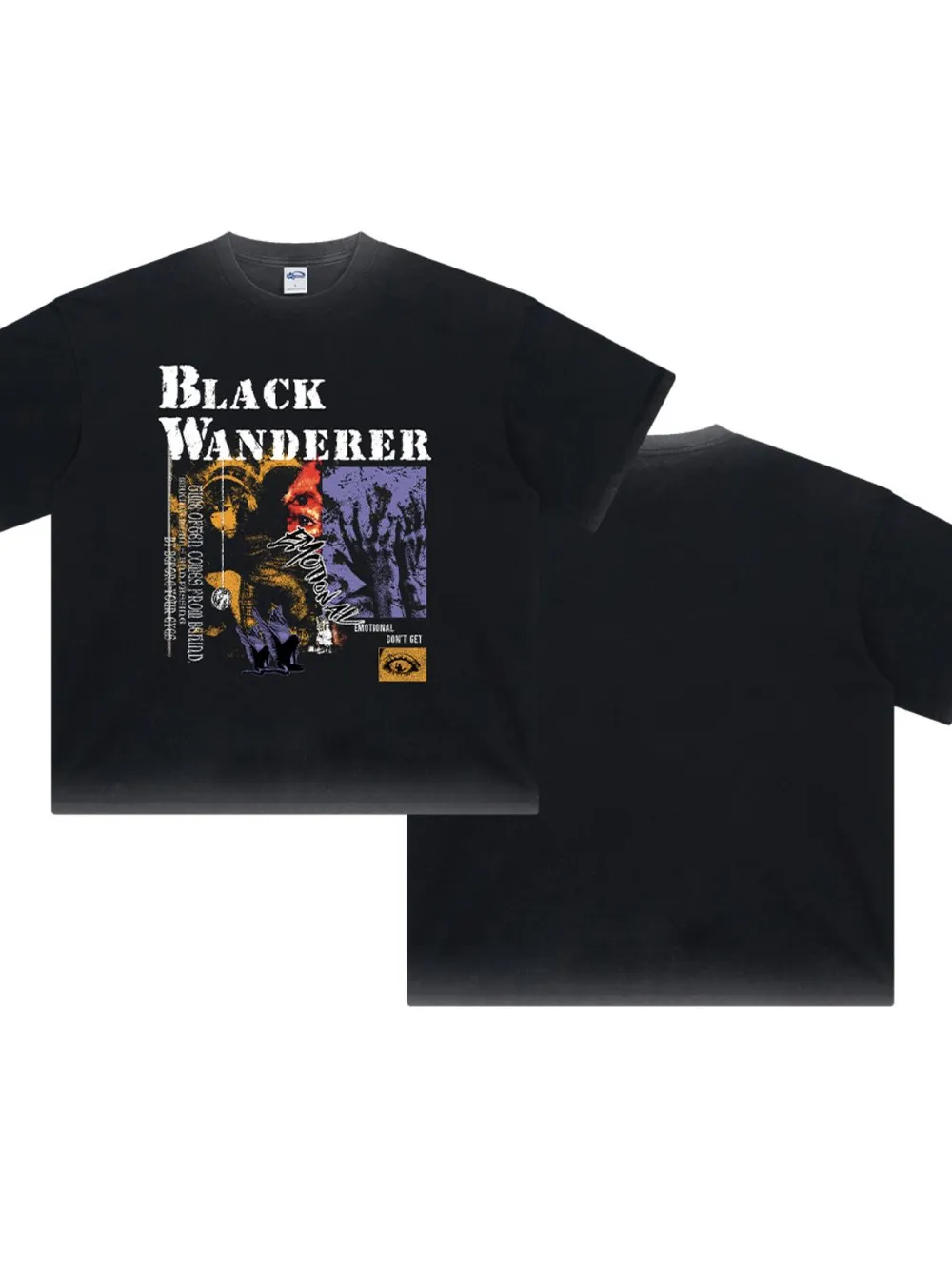 Men's Graphic Round Neck Half Sleeve T-Shirt, image 6