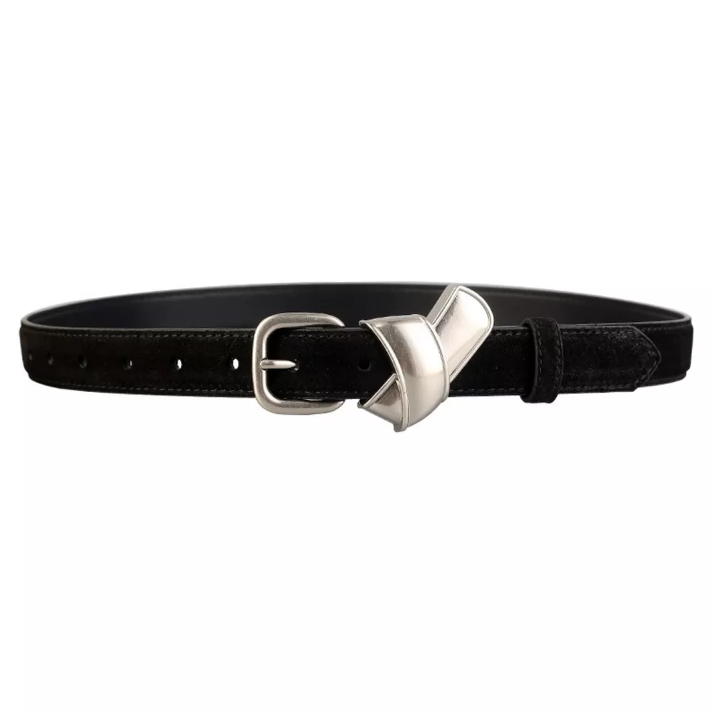 Adjustable Buckle Skinny Belt