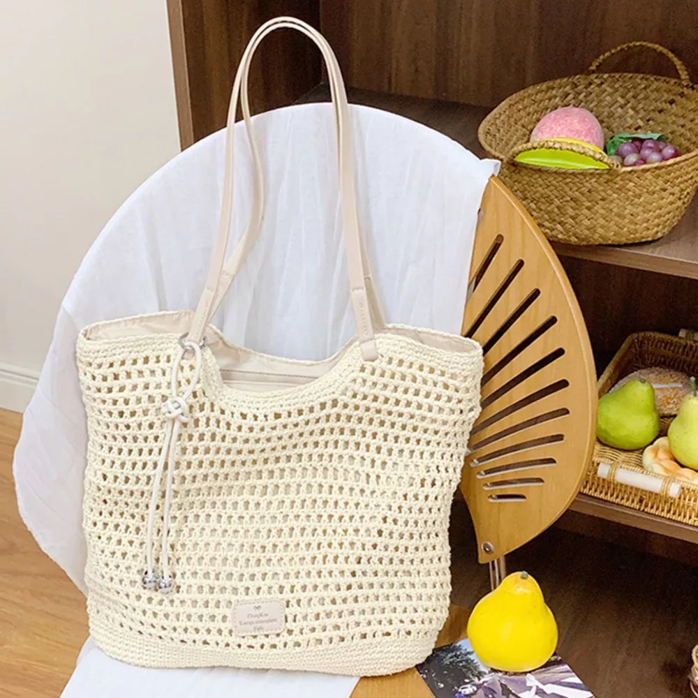 Crochet Knit Shoulder Bag, image 10