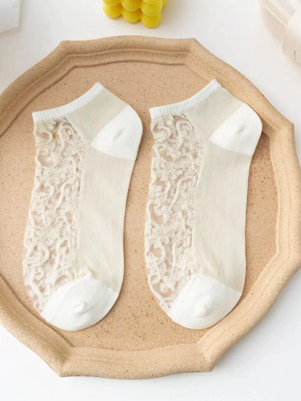 Lace Ankle Socks, image 4